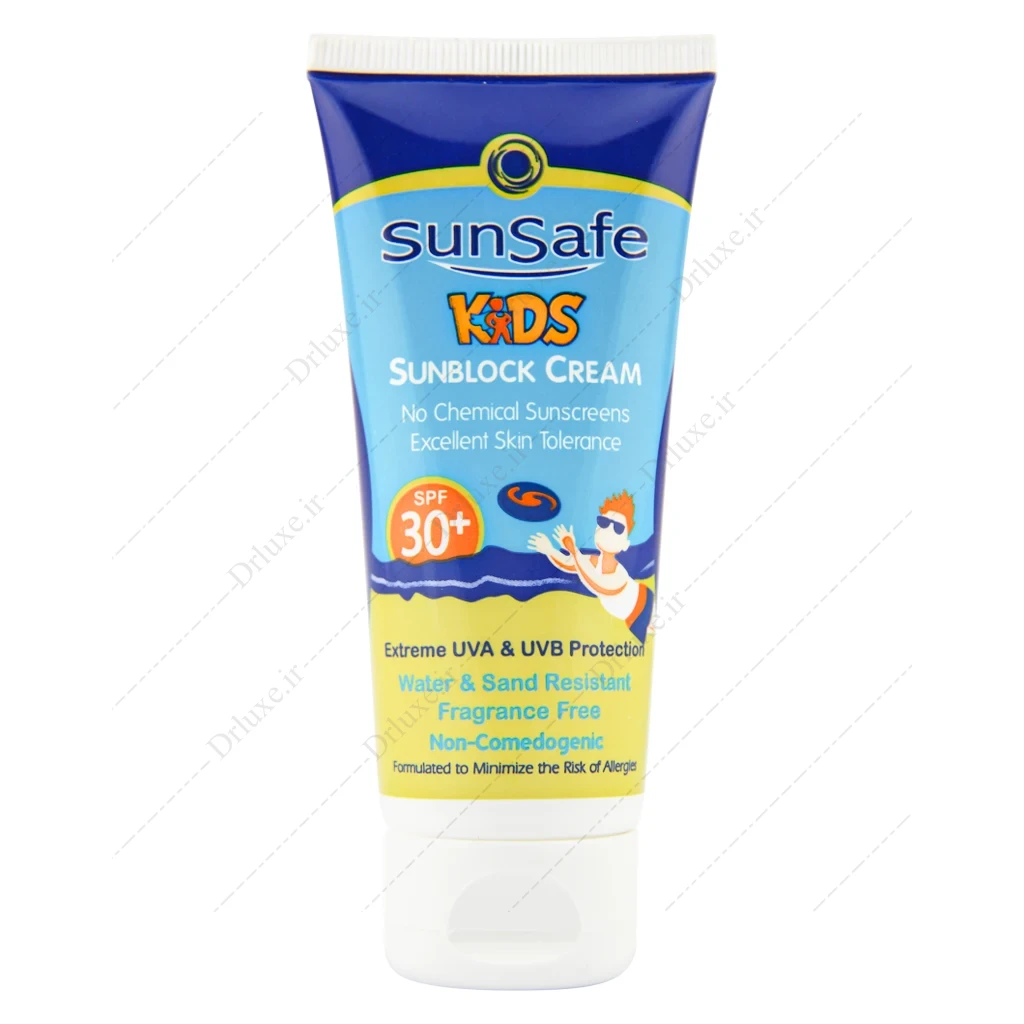 کرم ضد آفتاب SPF30 کودکان سان سیف 50 میلی لیتر کرم ضد آفتاب SPF30 کودکان سان سیف 50 میلی لیتر